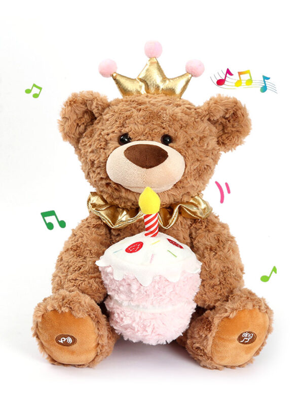 Musical Birthday Teddy Bear