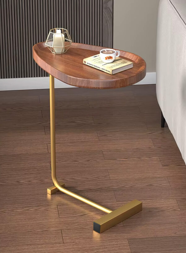 Small C-Shaped Coffee Table