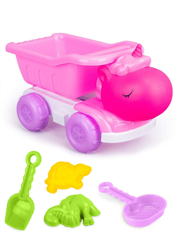 Unicorn Sand Toy Set Magical Beach Play For Kids