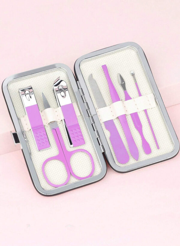 7 Pcs Stainless Steel Manicure Set