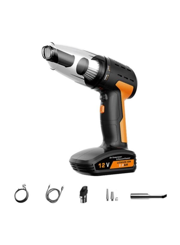 120W 4-In-1 Cordless Car Vacuum Cleaner