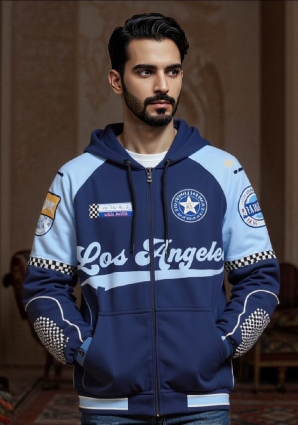 Street Life Line Baseball Jacket